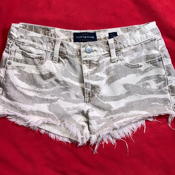 Lucky Brand Pants - Lucky Brand Camo Shorts